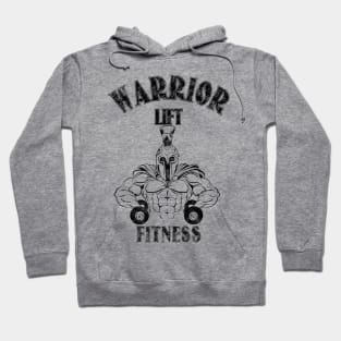 Warrior Lift Gym Shirt Hoodie